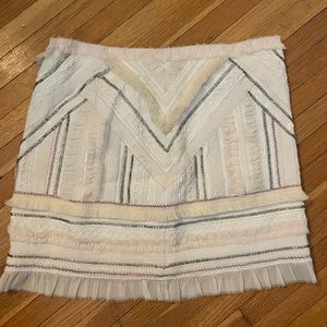 Club Monaco sequin skirt